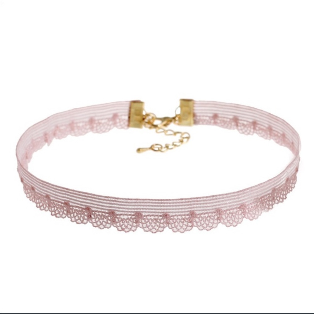 Pink choker